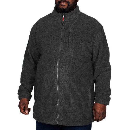 Bigdude Fleece Jacket Charcoal